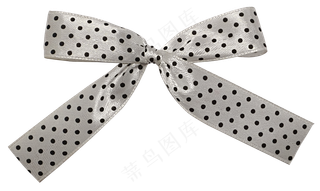 波点蝴蝶结