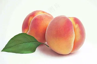 水蜜桃水果摄影图