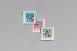 文创贴纸邮票样机-13