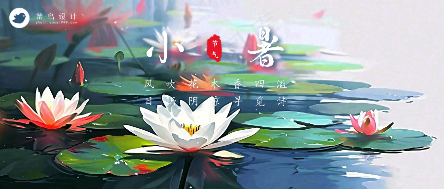 小暑公众号首图