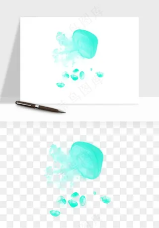 水母章鱼海底生物png免抠图