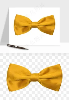 蝴蝶结西装领结png免抠