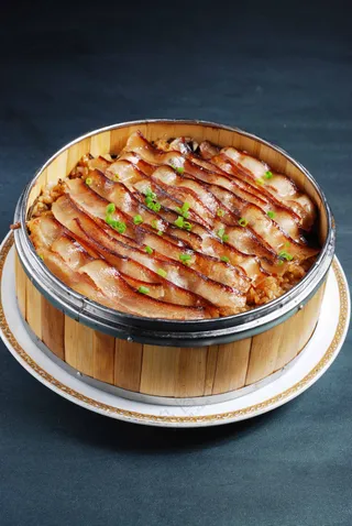 木桶蒸酱肉