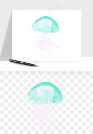 水母章鱼海底生物png免抠图