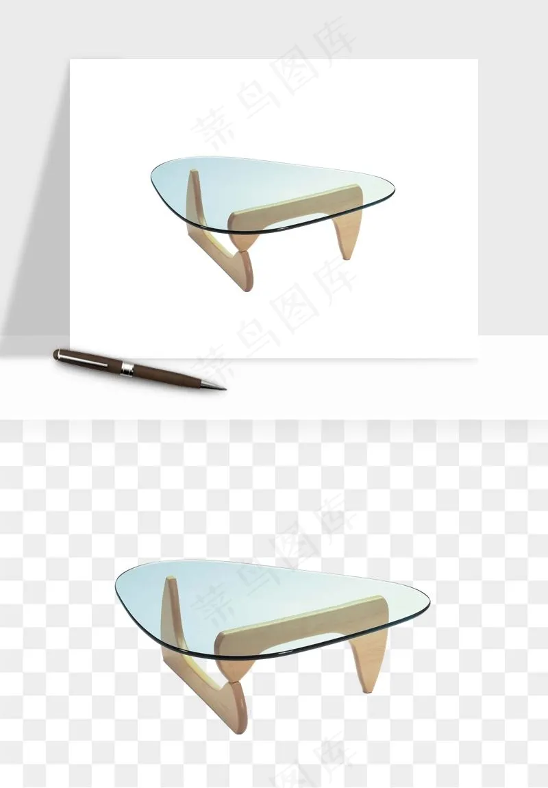 现代时尚桌子家具png免抠