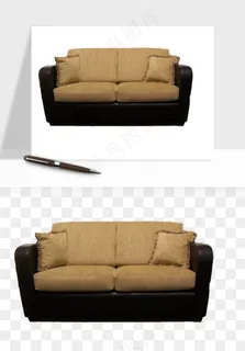 现代沙发家具png免抠