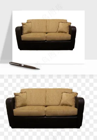 现代沙发家具png免抠