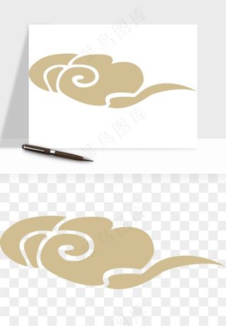 国潮祥云矢量png免抠