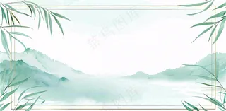 放假通知公告背景