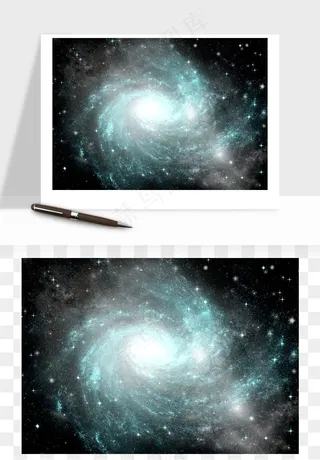 科幻星空宇宙银河系背景