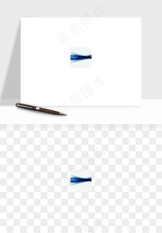 科技飘带波浪线条矢量png免抠