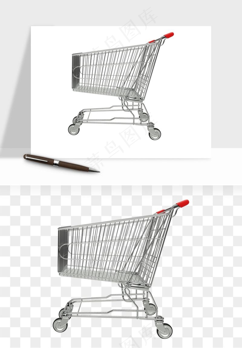 购物车购物篮png免抠图