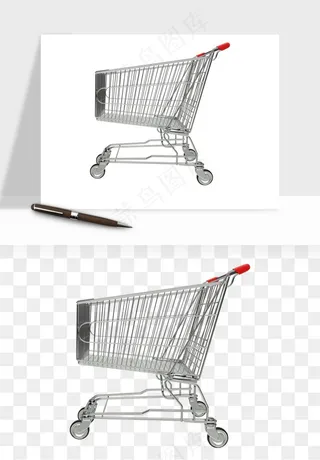 购物车购物篮png免抠图
