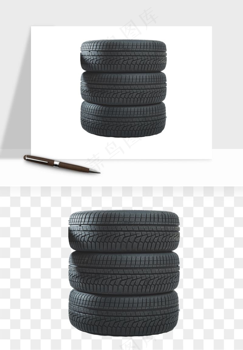 轮胎汽车零件png免抠