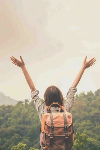 早安励志正能量简约摄影图