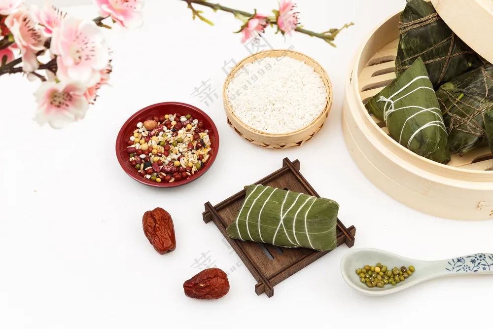 粽子照片图片包粽子粽子摄影裹粽籺粽子摄影端午节