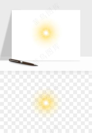 光晕光圈阳光太阳光效png免抠
