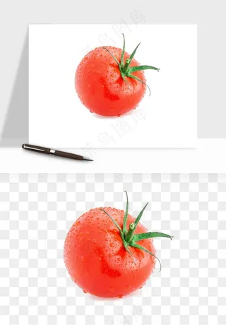 西红柿番茄圣女果png免抠