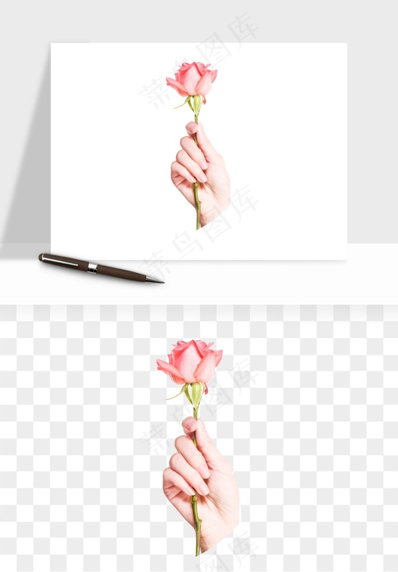 手势手部动作手指png免抠