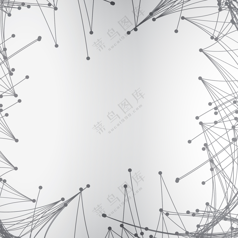 线条设计-海报背景-科技感-矢量图28