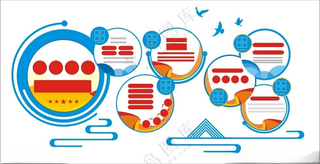 党建文化墙设计广告设计