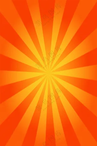 橙黄渐变色放射性光效