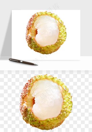 荔枝妃子笑水果png免抠