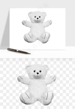 泰迪熊玩具熊png免抠