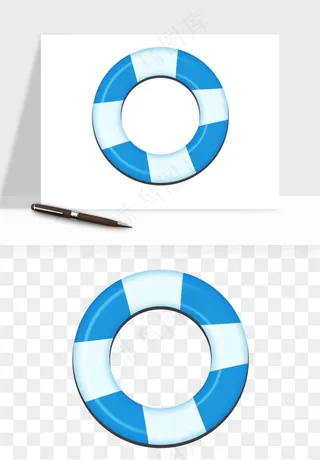 游泳圈png免抠