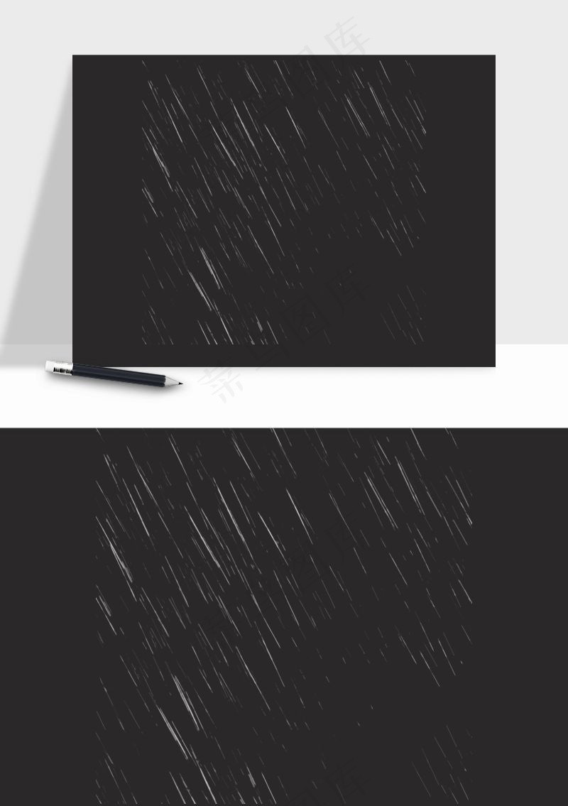 雨水雨滴水珠下雨元素png免抠