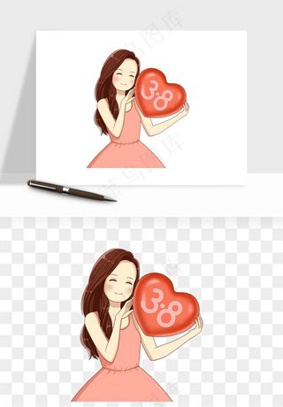 手绘女神女王妇女png免抠