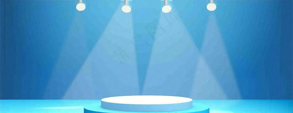 数码科技线光几何背景