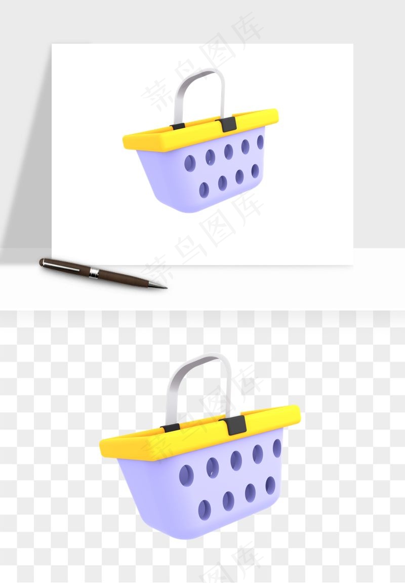 购物车购物篮png免抠图