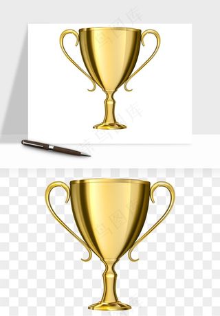 荣誉奖杯冠军金奖png免抠