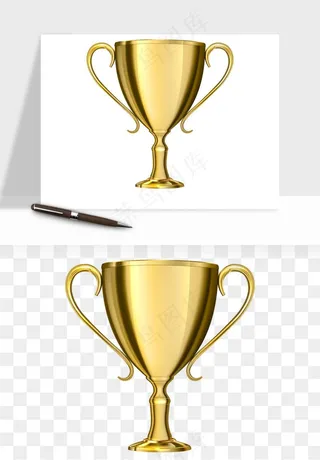 荣誉奖杯冠军金奖png免抠