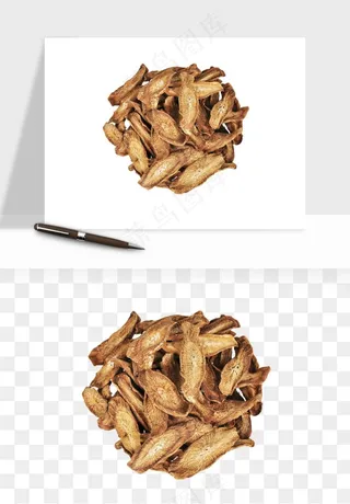 中药养生药材png免抠