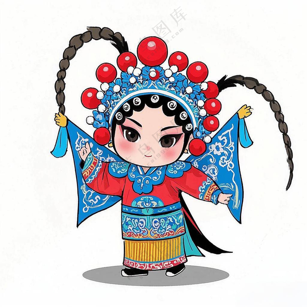 京剧人物六