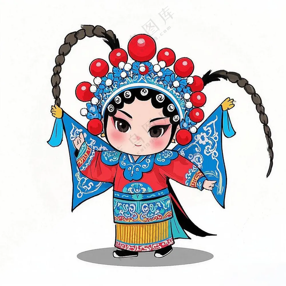 京剧人物六