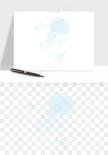 水母章鱼海底生物png免抠图