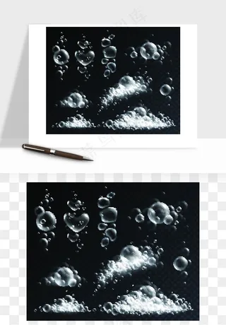 彩色气泡肥皂泡矢量png免抠