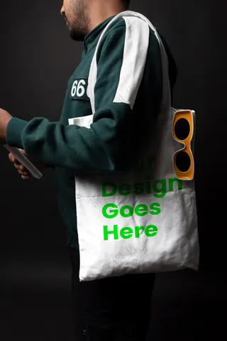 01文创帆布袋手提袋购物袋样机