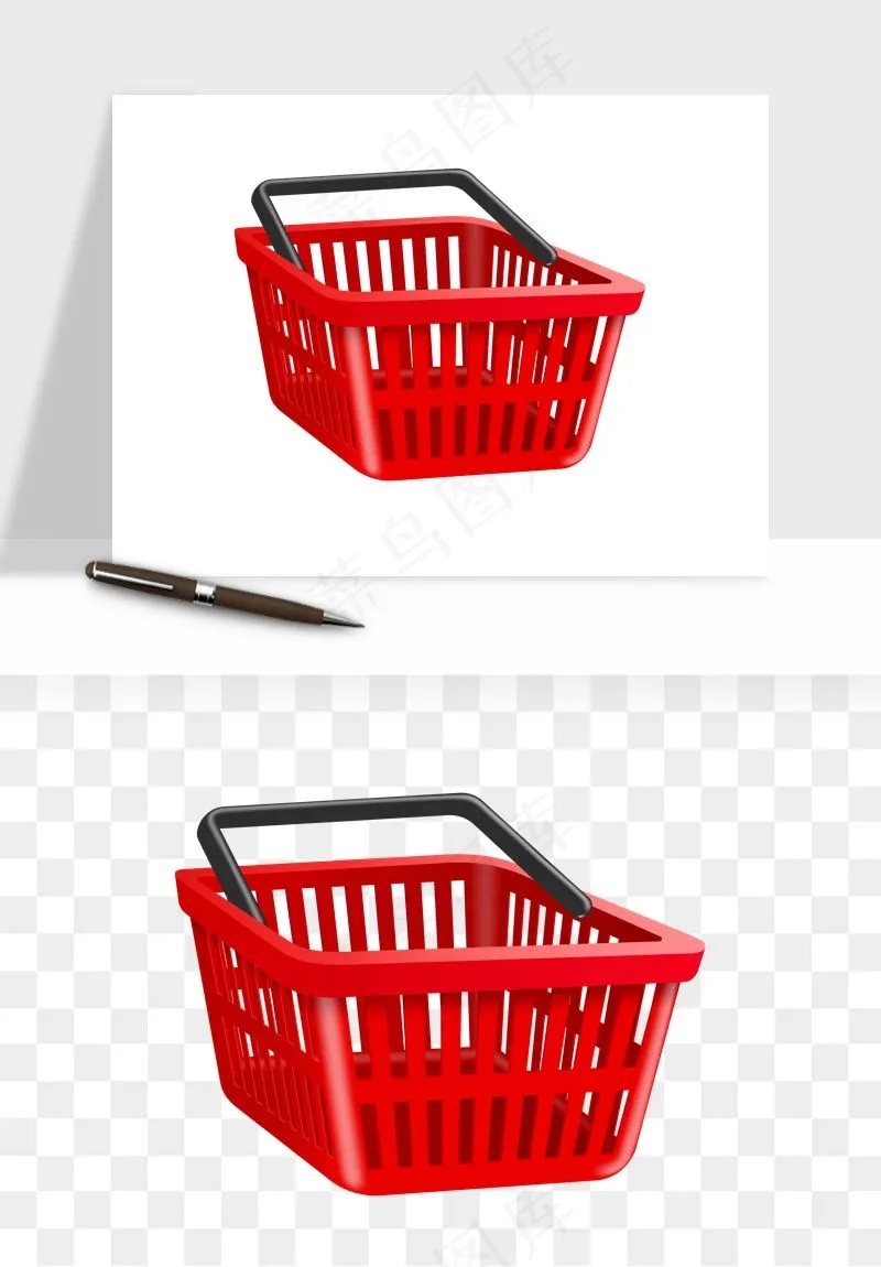 购物车购物篮png免抠图