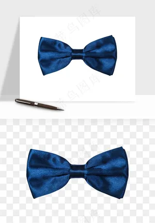 蝴蝶结西装领结png免抠