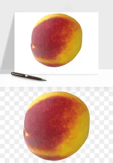 桃子油桃黄桃水果png免抠 桃子油桃黄桃水果png免抠