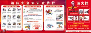 消防安全知识宣传栏