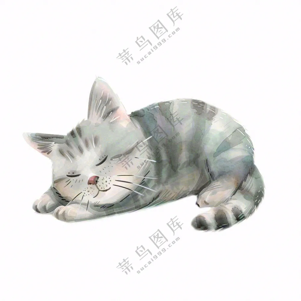 萌宠宠物卡通小猫可爱免抠