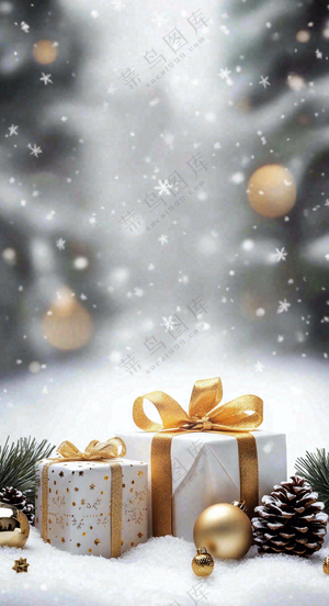 平安夜圣诞节背景