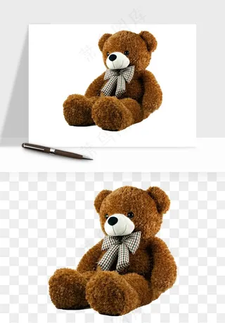 泰迪熊玩具熊png免抠