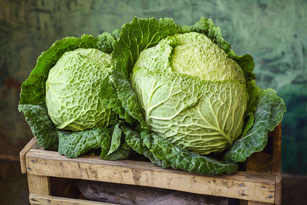 白菜圆白菜包菜蔬菜摄影图