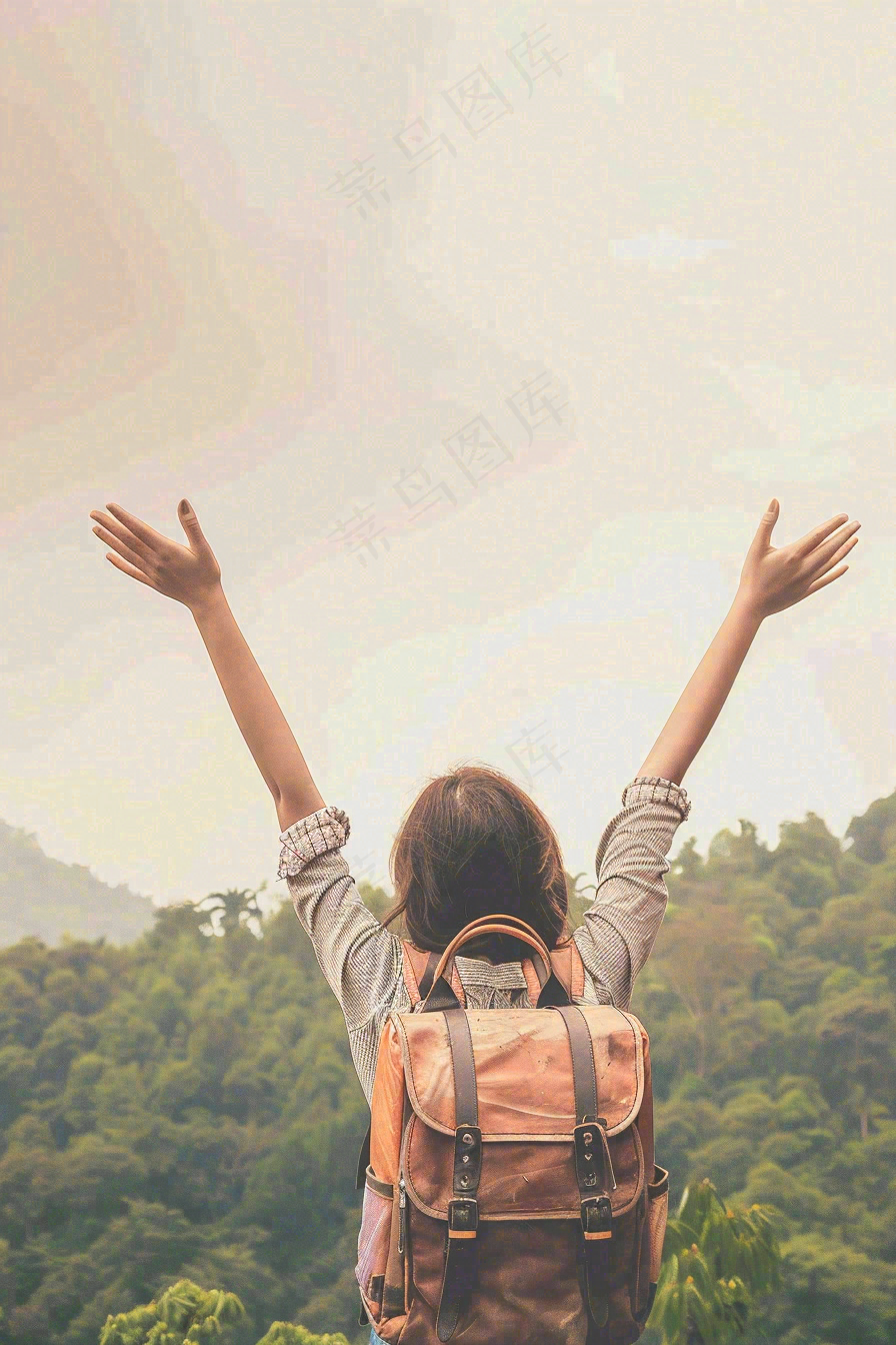 早安励志正能量简约摄影图